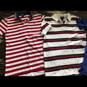 Lot of Boys Ralph Lauren Shirts/shorts